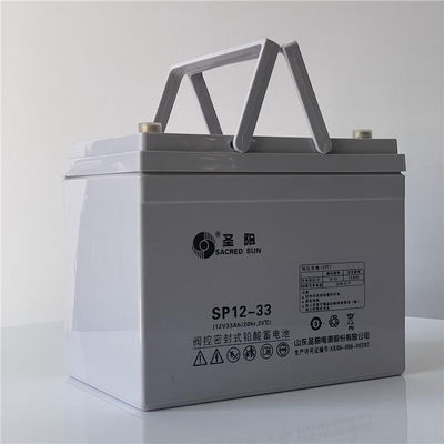 Bateria Sacred Sun SP12-33 12V33Ah de longa duração para sistemas de alarme e soluções energéticas