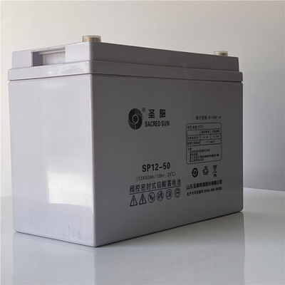 Potente Sacred Sun SP12-50 Bateria de Ácido de Chumbo 12V50Ah para Sistema de Armazenamento de Energia Solar