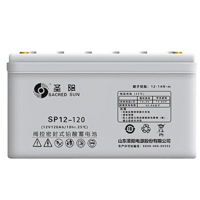 Sacred Sun SP12-120 12V120Ah Bateria de Ácido de Chumbo para Armazenamento de Energia Solar e Energia UPS