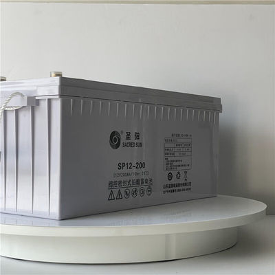 Sacred Sun SP12-200 12V200Ah Bateria de Ácido de Chumbo para Sistema de Alarme de Potência Largura mm 234