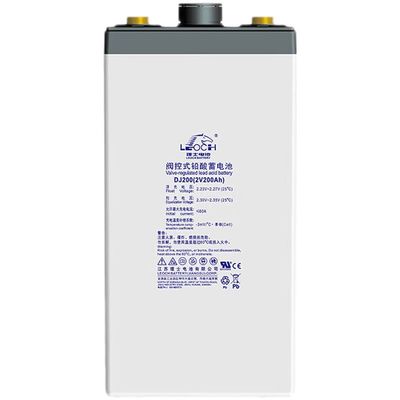 Bateria de chumbo-ácido recarregável de 2V200Ah para embarcações de comunicação de energia UPS por Leoch Battery