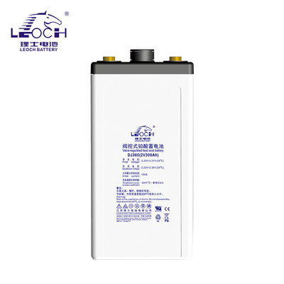 Bateria Leoch de Potência de Longa Duração DJ300 2V300Ah Bateria recarregável de ácido de chumbo para UPS
