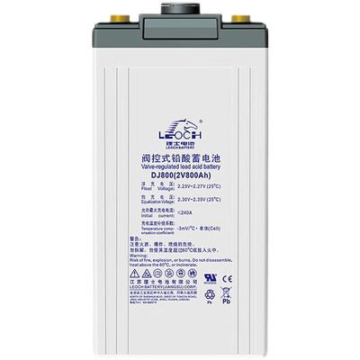 Bateria Leoch DJ800 Bateria de chumbo-ácido 2V800Ah para equipamentos médicos e sistemas de energia