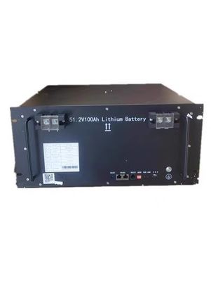 43KG ZTT 48100 Bateria de Fósforo de Ferro de Lítio 51.2V100Ah para Sala de Computadores e Estação Base