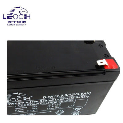 Material do recipiente ABS Leoch DJW12-9.0 Bateria de ácido de chumbo 12V9Ah para alimentação de Eps