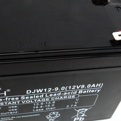 Resistente ABS Container Leoch Bateria DJW12-9.0 12V9Ah para UPS Sistema de Energia da Sala de Máquinas
