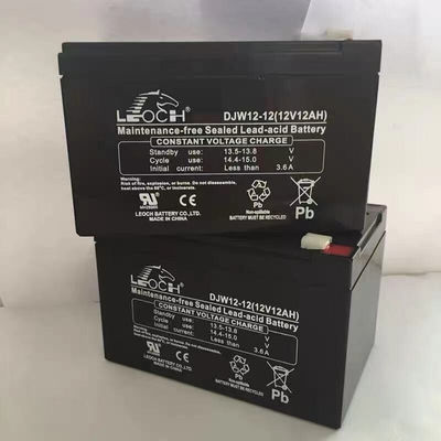 Bateria Leoch DJW12-12 12V12Ah para sistemas de energia solar de armazenamento de energia