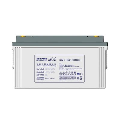 408*177*225mm DJM12120S Bateria de ácido de chumbo para barcos Sistema de energia solar de armazenamento de energia