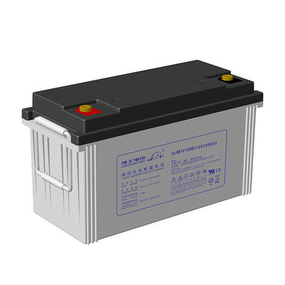 408*177*225mm DJM12120S Bateria de ácido de chumbo para barcos Sistema de energia solar de armazenamento de energia