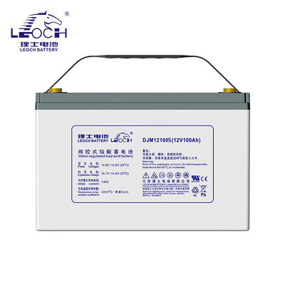 Max.Corrente de carregamento 25A 12V100Ah Bateria de chumbo-ácido para sistema de energia de armazenamento de energia solar