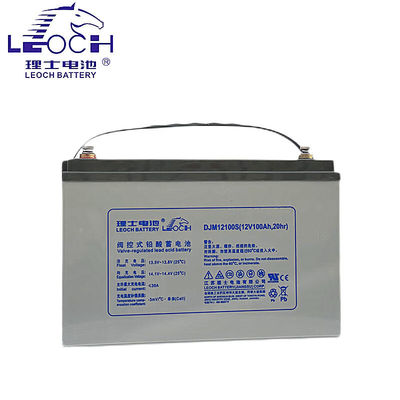 Max.Corrente de carregamento 25A 12V100Ah Bateria de chumbo-ácido para sistema de energia de armazenamento de energia solar