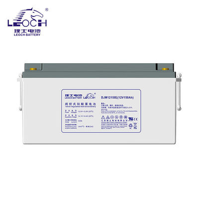 Bateria de chumbo-ácido selada de 12V150Ah para comunicação de energia UPS Resistência interna 4mΩ