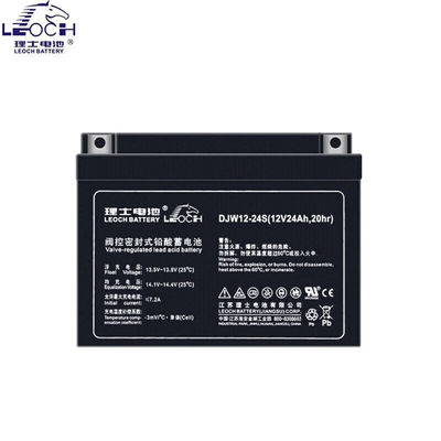 12V24Ah Bateria de Ácido de Chumbo para UPS Comunicação de Potência Armazenamento de Energia Solar DJW12-24s