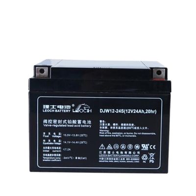 Bateria Leoch Substituição DJW12-24s 12V24Ah Bateria de Ácido de Chumbo para Comunicação de Energia