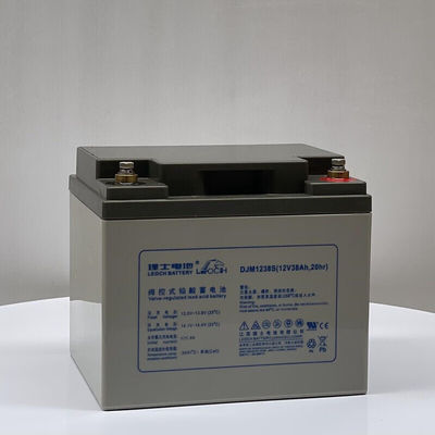 Bateria de chumbo ácido de 12V38Ah para armazenamento de energia solar Sistema de energia eólica por Leoch Battery