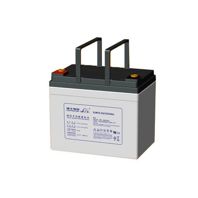 130±1mm Largura Leoch Bateria DJW12-33 Bateria de Ácido de Chumbo 12V33Ah para Sistema de Energia Solar